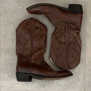 Men's Dan Post Brown Western Boots Size 11D